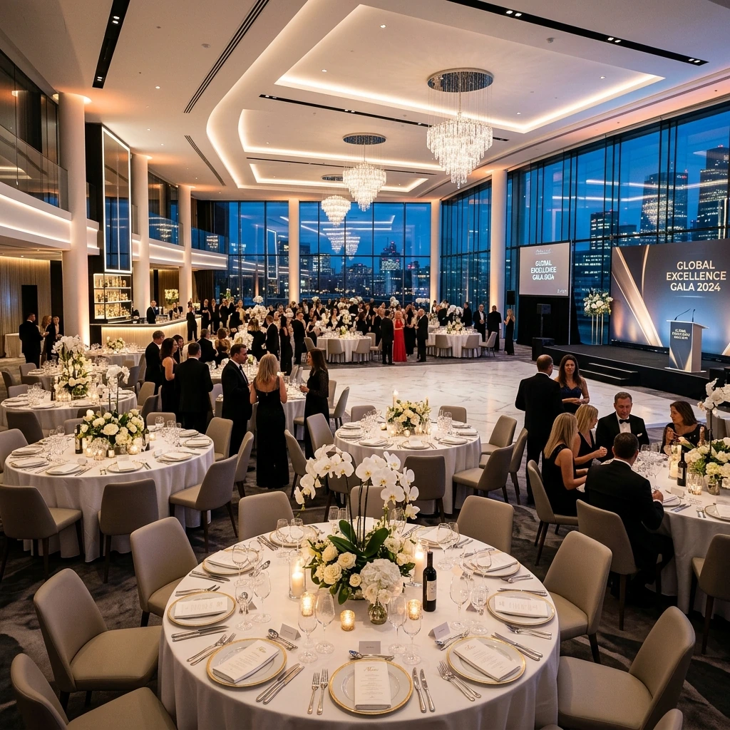 Corporate party styling in Melbourne by Party in Style