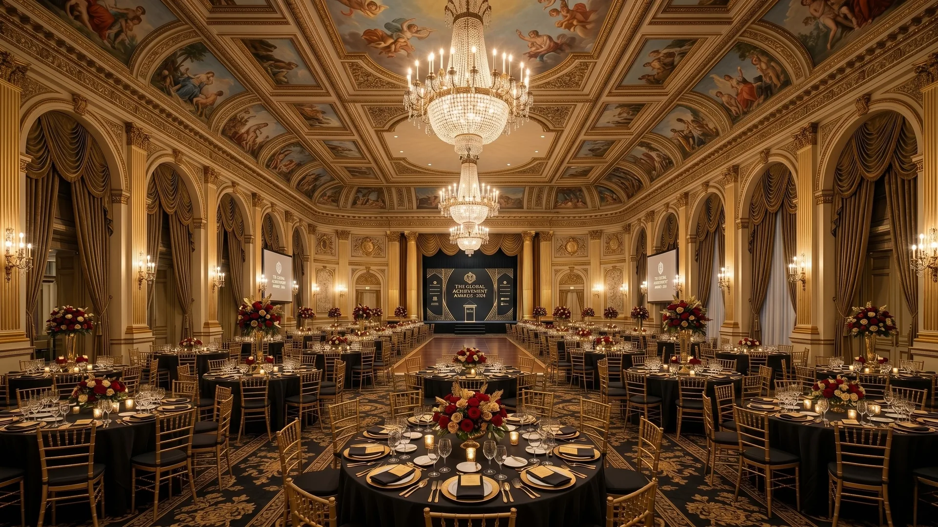 Luxury corporate event styling and design in Melbourne