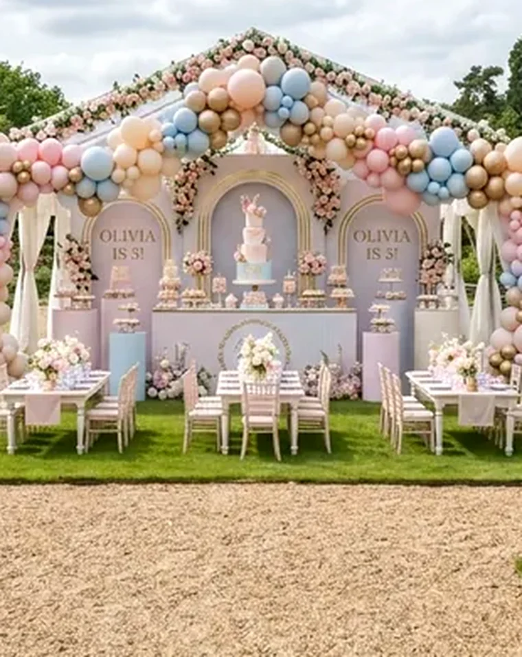 Kids birthday party celebration styled in Melbourne